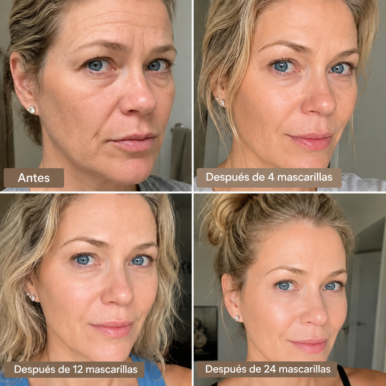 Mascarilla Hidrogel Colágeno 3D Reafirmante