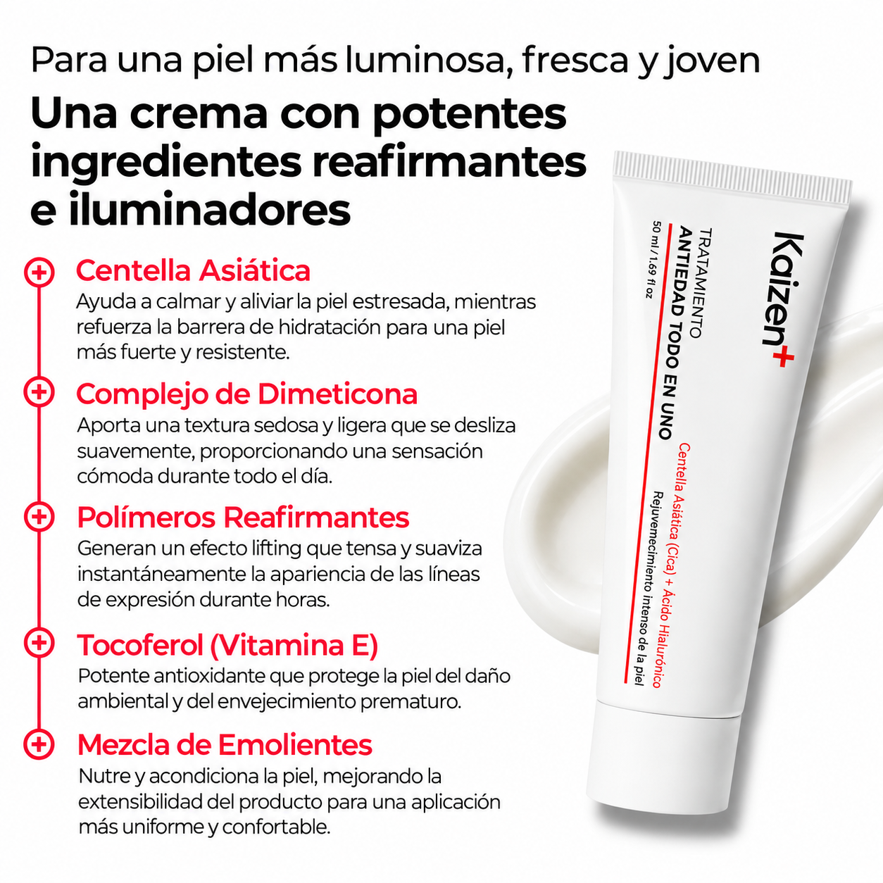 Kaizen™ Crema Antiedad Todo en Uno