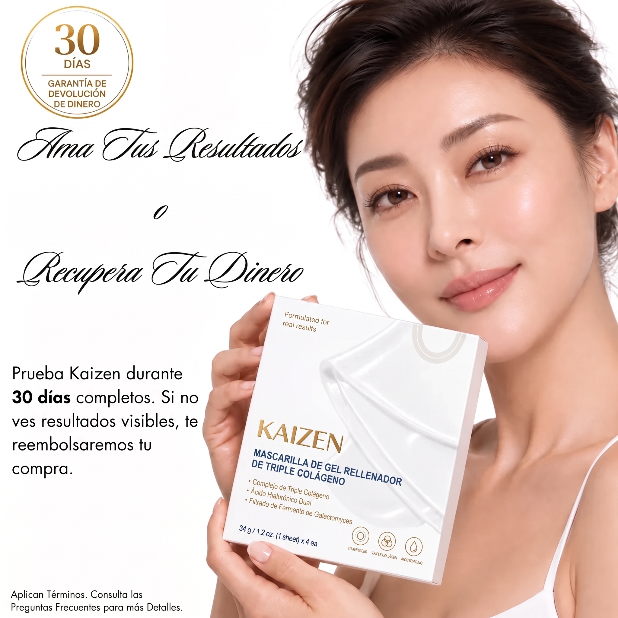 Mascarilla Hidrogel Colágeno 3D Reafirmante